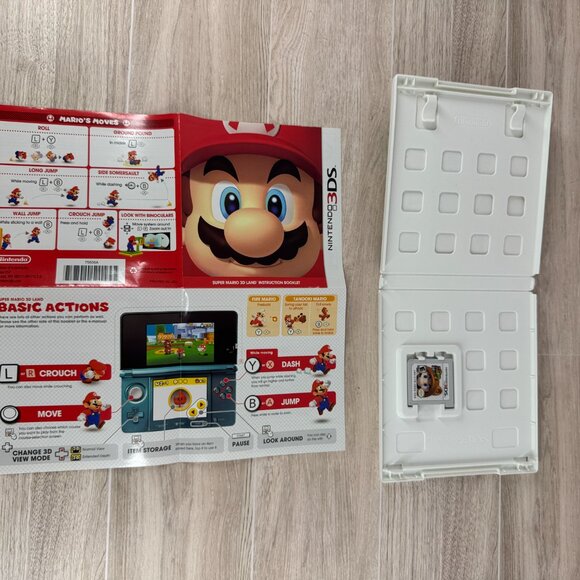Super Mario 3D Land Nintendo 3DS Complete w/ Manual Tested Works Great - Picture 5 of 5